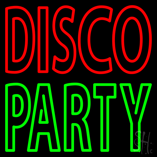 Disco Party 1 Neon Sign