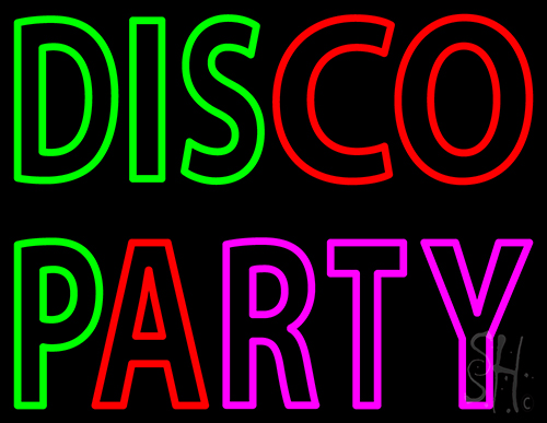 Disco Party Neon Sign
