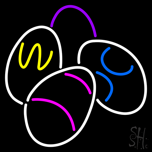 Easter Egg 3 Neon Sign