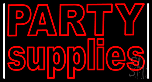 Green Party Supplies 2 Neon Sign