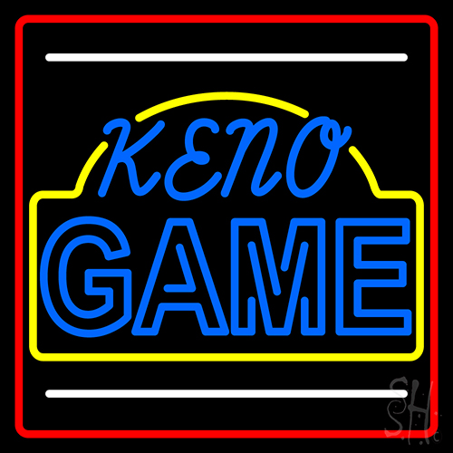 Keno Gems Neon Sign