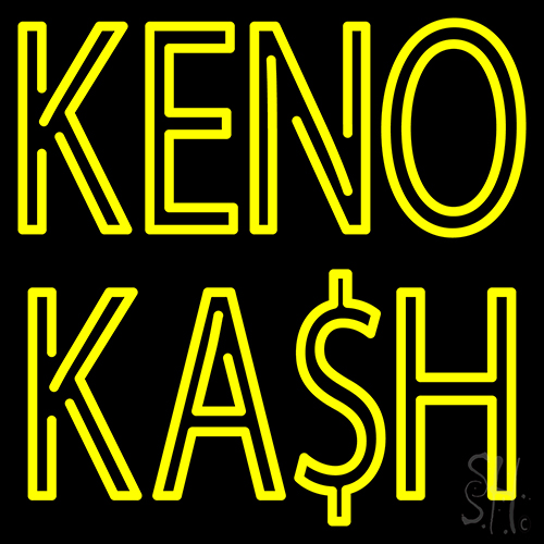 Keno Kash Neon Sign