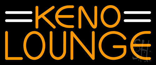 Keno Lounge 2 Neon Sign