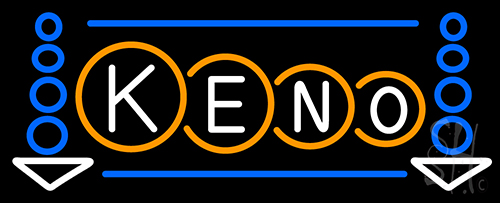 Keno Play Here 1 Neon Sign