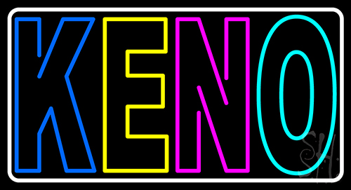 Keno 1 Neon Sign