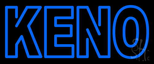 Keno With Outline 2 Neon Sign