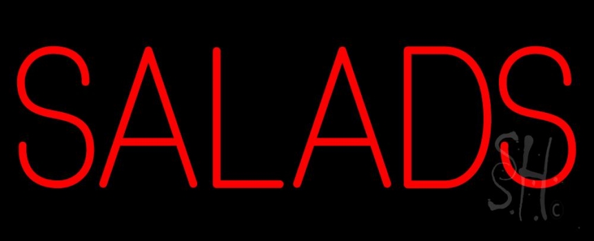 Salads Neon Sign