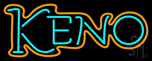 Keon With Border 1 Neon Sign