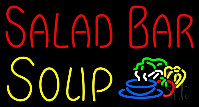 Sandwiches Soup Neon Sign