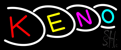 Multi Color Keno 2 Neon Sign