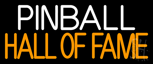 Pinball Hall Of Fame 2 Neon Sign