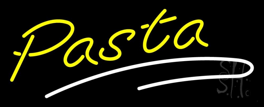 Yellow Pasta Neon Sign