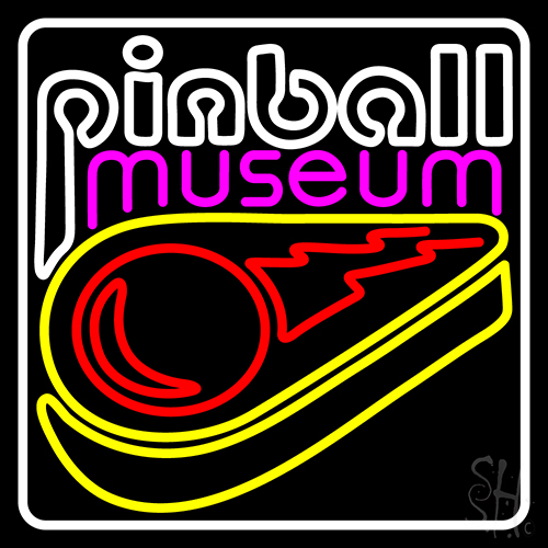 Pinball Museum 1 Neon Sign