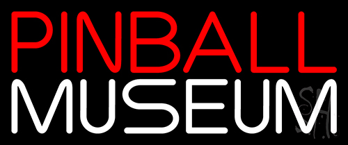 Pinball Museum 4 Neon Sign