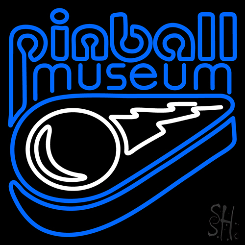 Pinball Museum Neon Sign