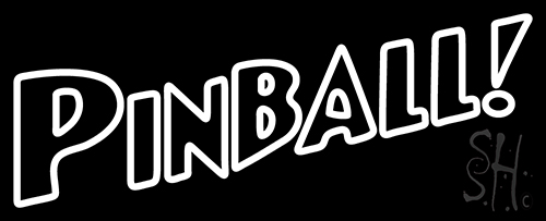 Pinball 1 Neon Sign