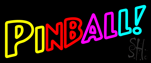 Pinball 2 Neon Sign