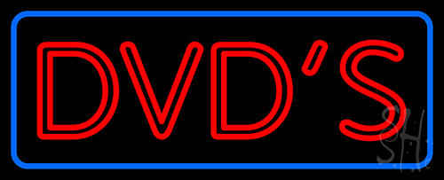 Dvds Border Neon Sign