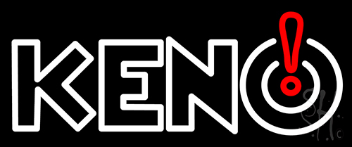 Keno 2 Neon Sign