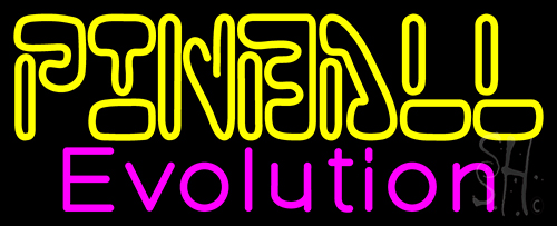 Pinball 1 Neon Sign