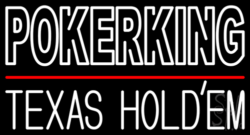 Poker King 1 Neon Sign