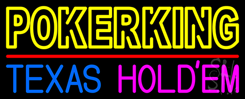 Poker King 2 Neon Sign