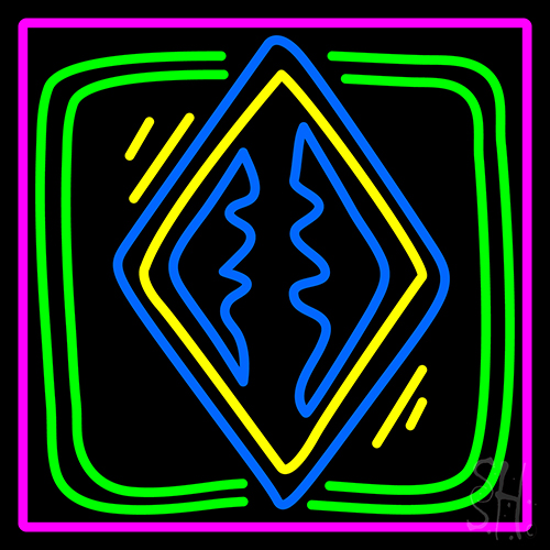 Poker Redand Icon 1 Neon Sign