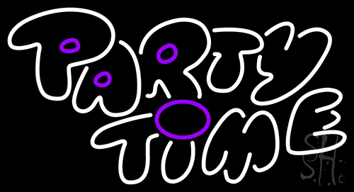 And Party Time 2 Neon Sign
