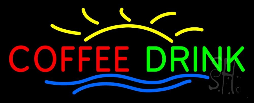 Coffee Drink Neon Sign