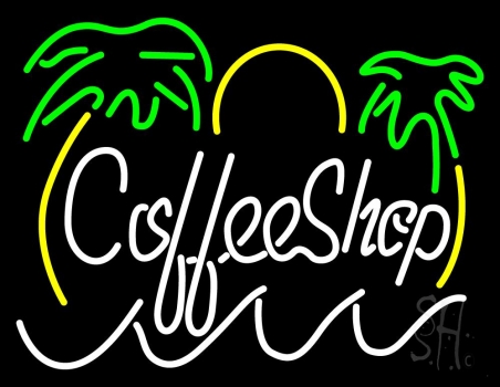 Coffee Shop Neon Sign