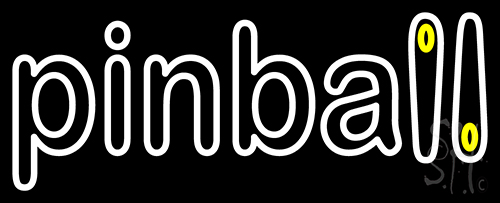 Double Stroke Pinball Neon Sign
