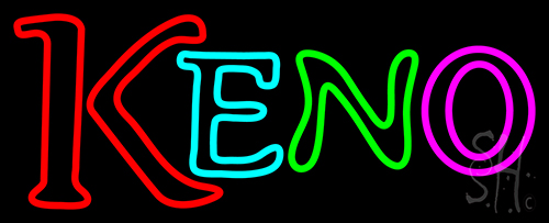 Keno 2 Neon Sign