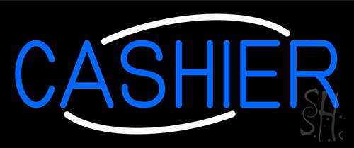 Cashier Neon Sign