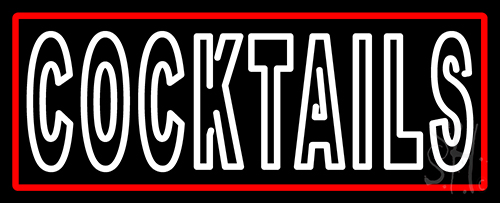 Cocktails Neon Sign
