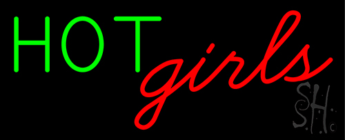 Hot Girls Neon Sign