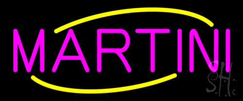 Martini Neon Sign