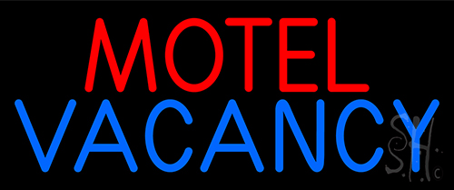 Motel Vacancy Neon Sign | Hotel Neon Signs | Neon Light