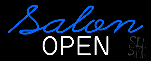 Salon Open Neon Sign