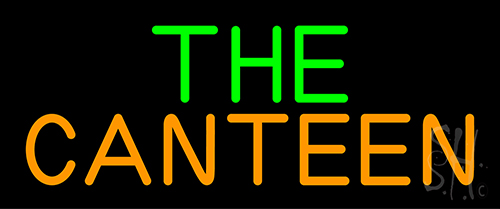 The Canteen Neon Sign