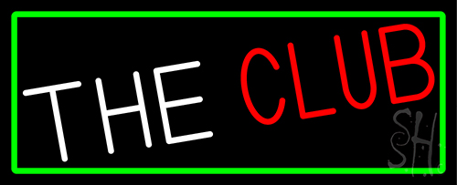 The Club Neon Sign