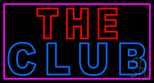 The Club Neon Sign