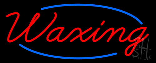 Waxing Neon Sign