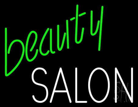 Green Beauty Salon Neon Sign