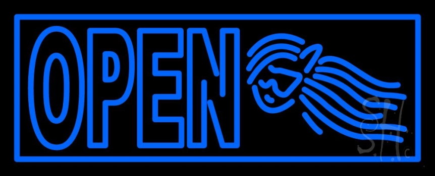 Open Beauty Salon Neon Sign