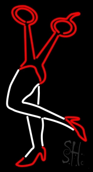Scissor Logo Neon Sign