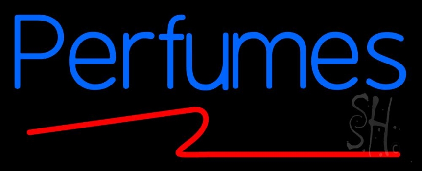 Blue Perfumes Neon Sign