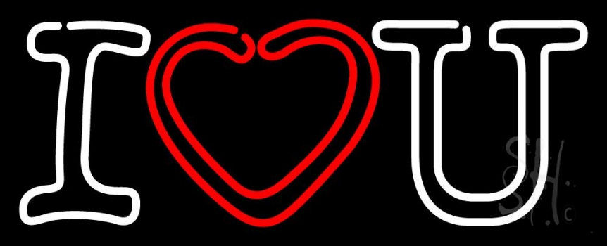 I Love You Neon Sign