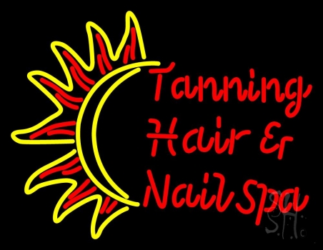 Tanning Hair And Spa Neon Sign