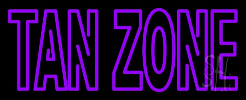 Tan Zone Neon Sign