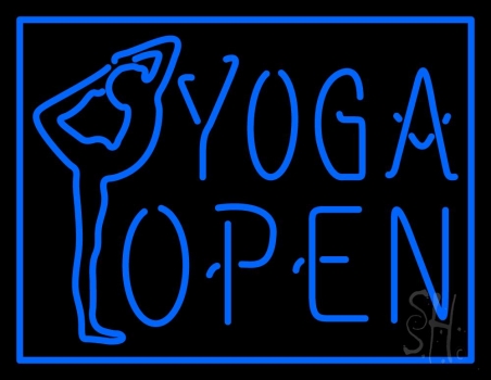 Yoga Open Neon Sign